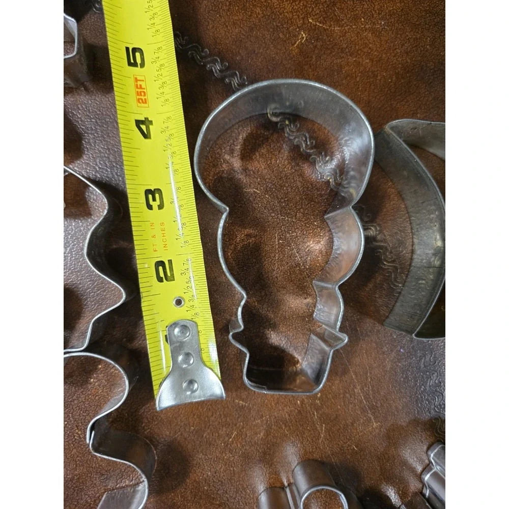 37 Metal Cookie Cutters, Various Sizes Shapes, 11 Mini, 26 Large, Homemade Cooki